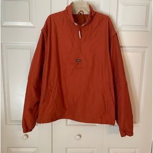 Aureus Men's Jacket W/ Lining Removable Sleeves Burnt Orange Size XL